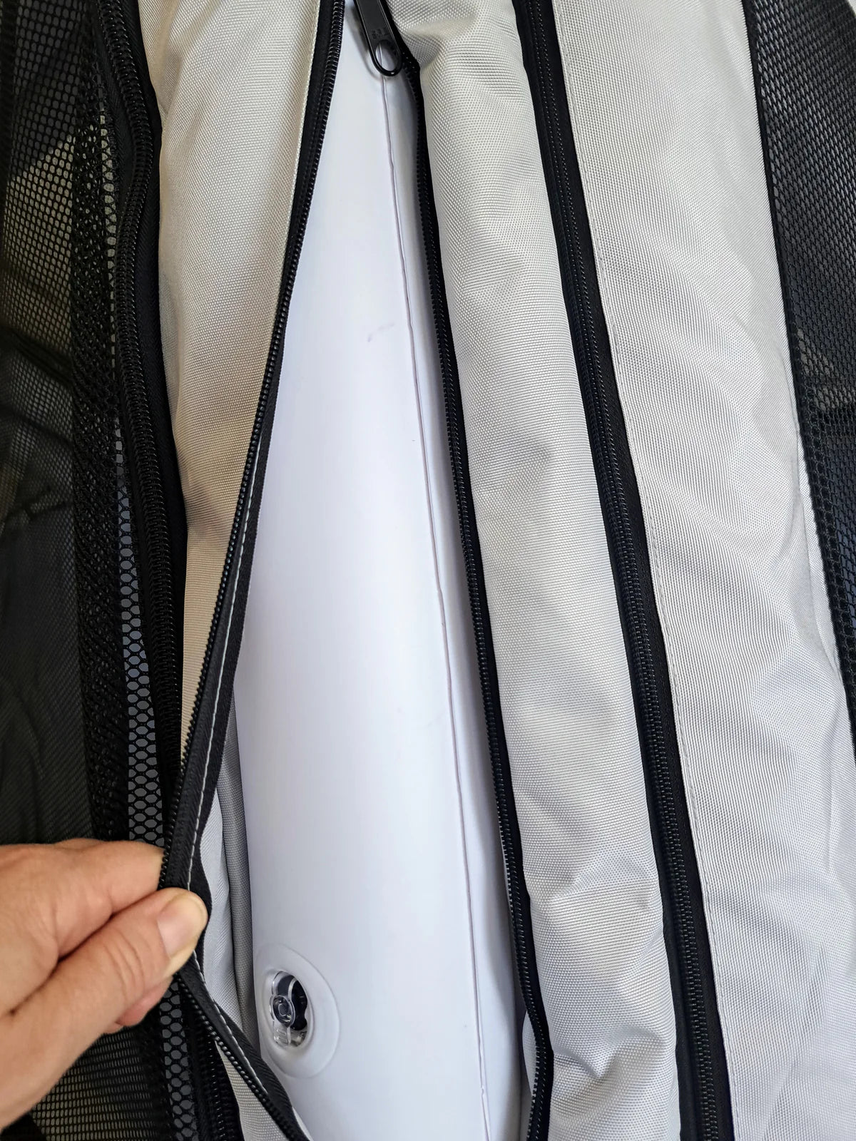 HANDILIT - Pack tente de lit sécurisée + Pompe Manuelle + Sac de transport