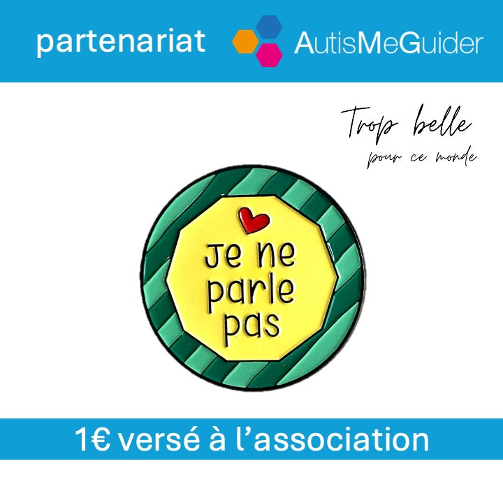 Pin's JE NE PARLE PAS