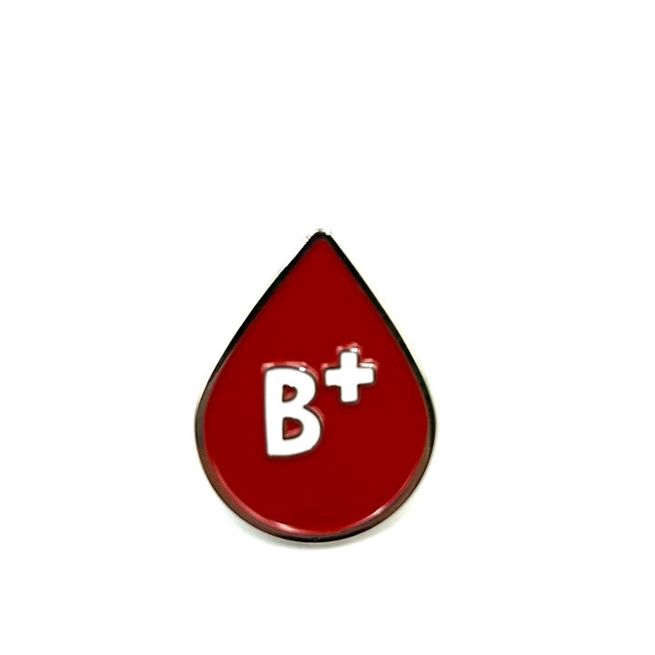 Pin's groupe sanguin B+