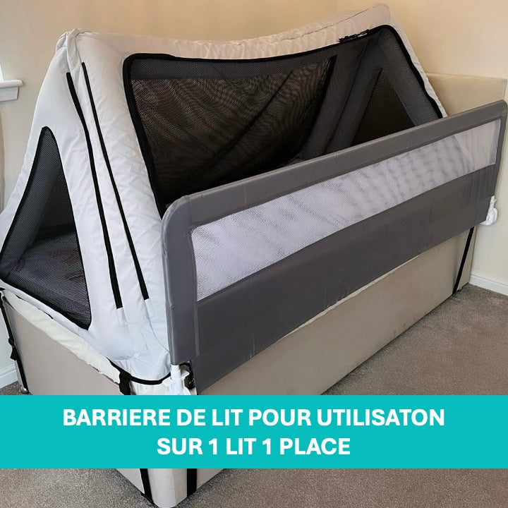 HANDILIT - Pack tente de lit sécurisée + Pompe Manuelle + Sac de transport