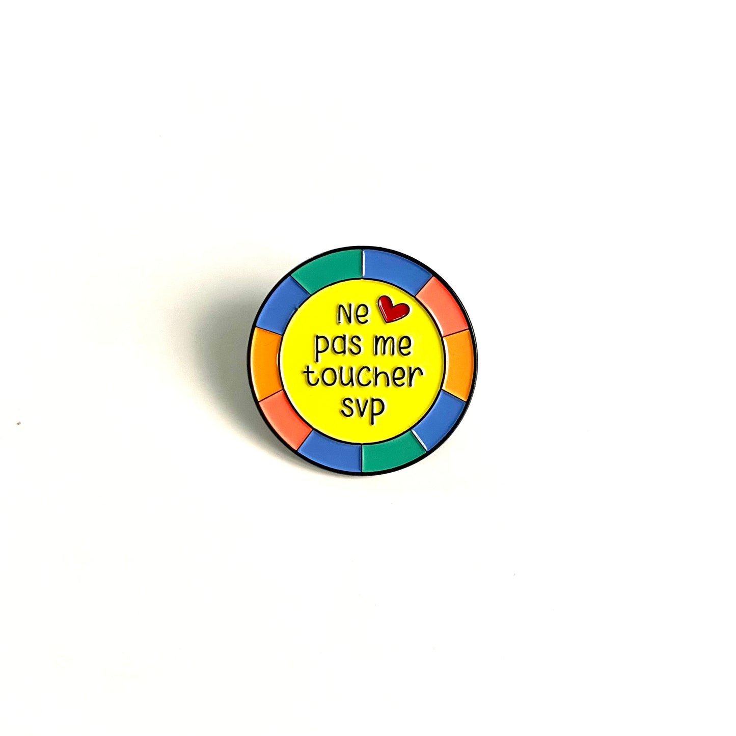 Pin's NO ME TOQUES POR FAVOR