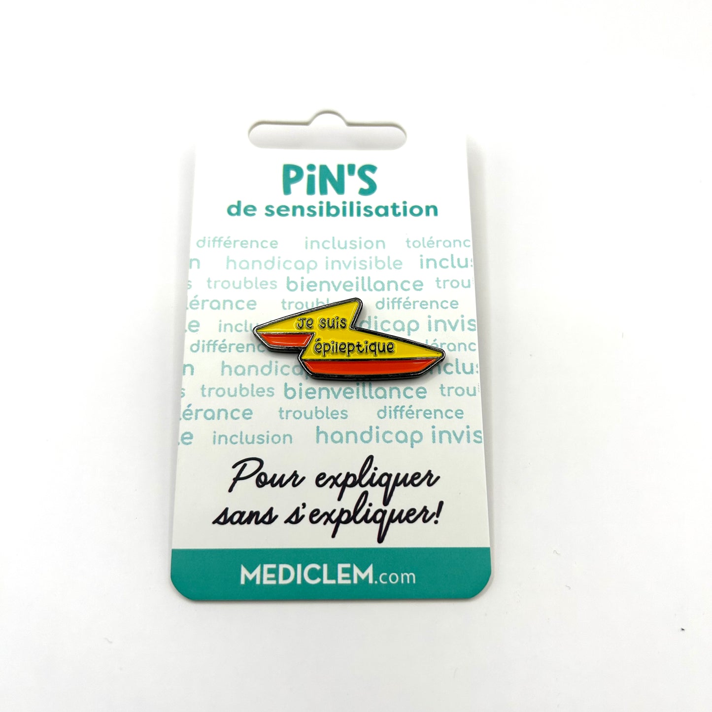 Pin's JE SUIS EPILEPTIQUE