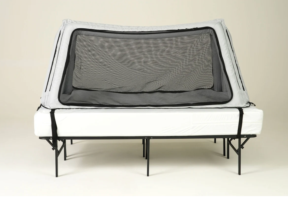HANDILIT - Pack tente de lit sécurisée + Pompe Manuelle + Sac de transport