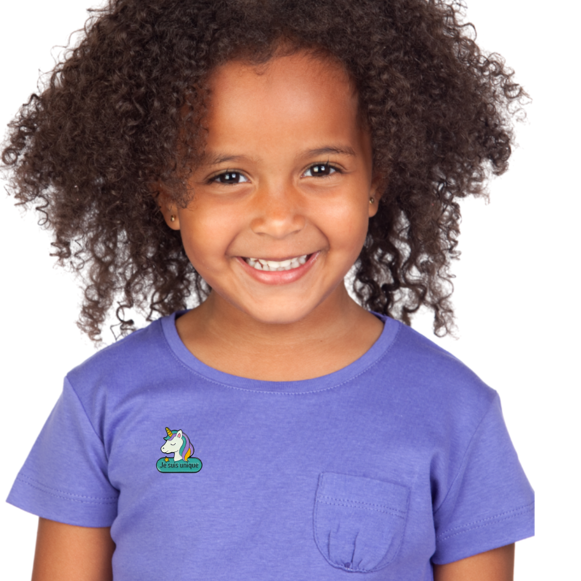 Pin's Licorne - Je suis unique