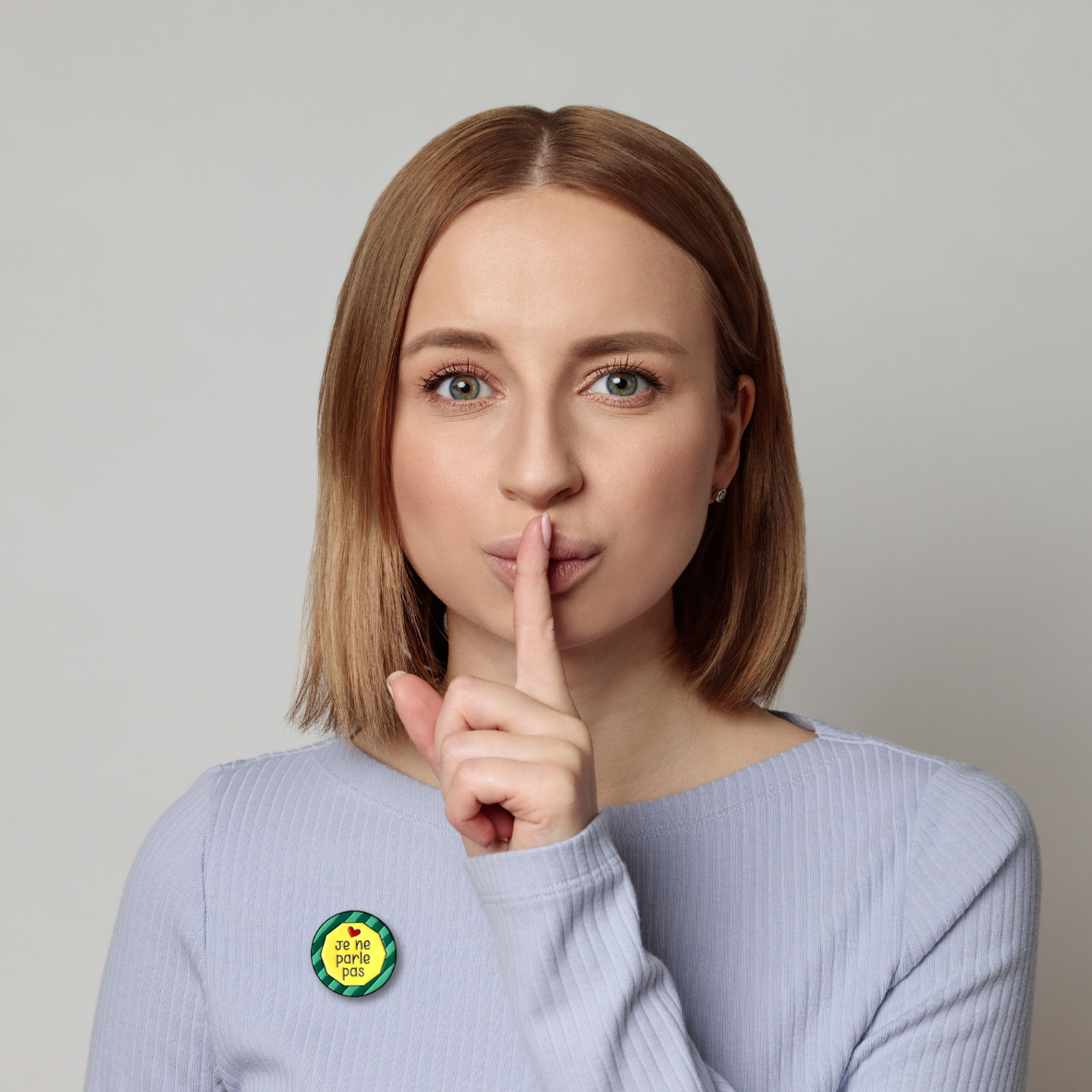 Pin's JE NE PARLE PAS