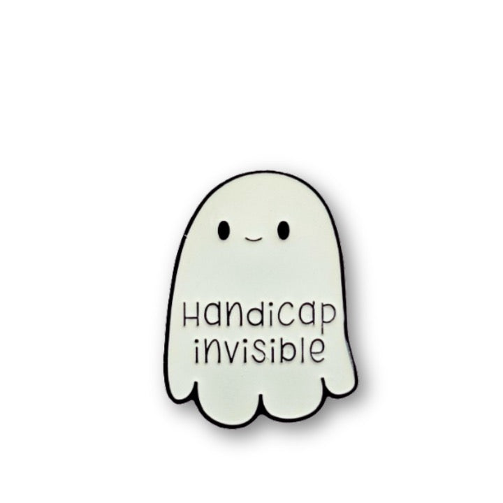 Pin's HANDICAP INVISIBLE - Fantôme