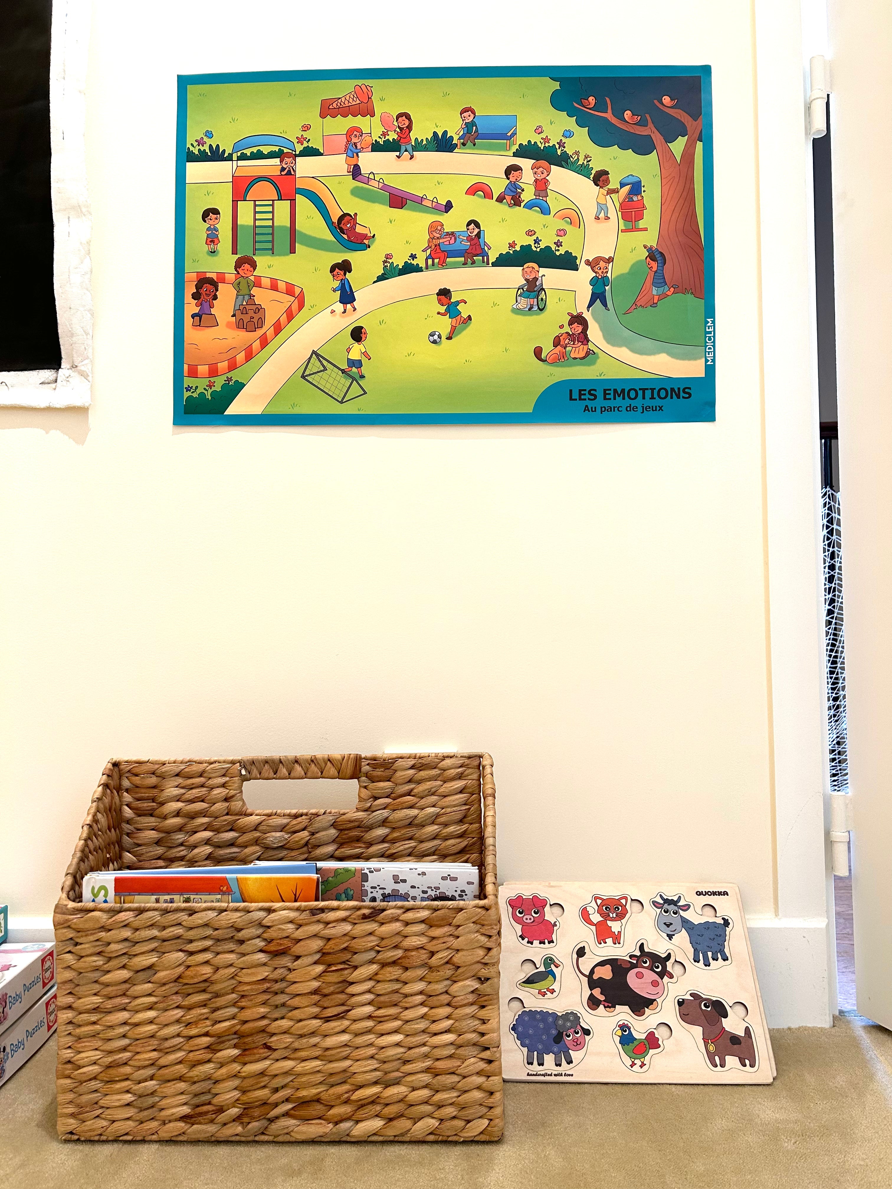 Poster et Livret LES EMOTIONS - Au parc de jeux